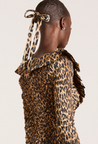 Harper Shirred Midi Dress