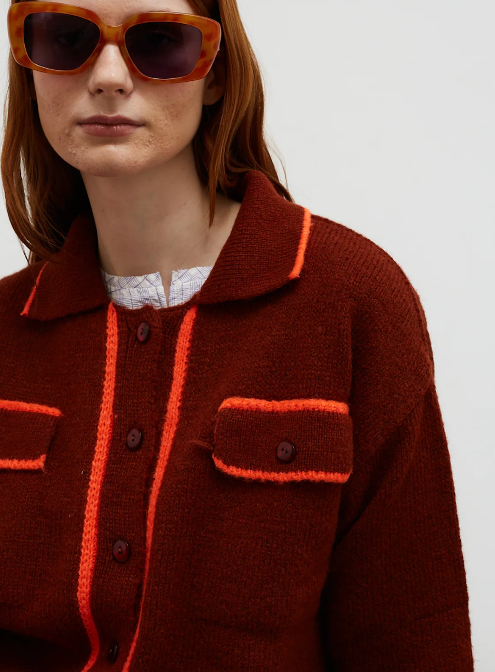 Hope Brown Cardigan