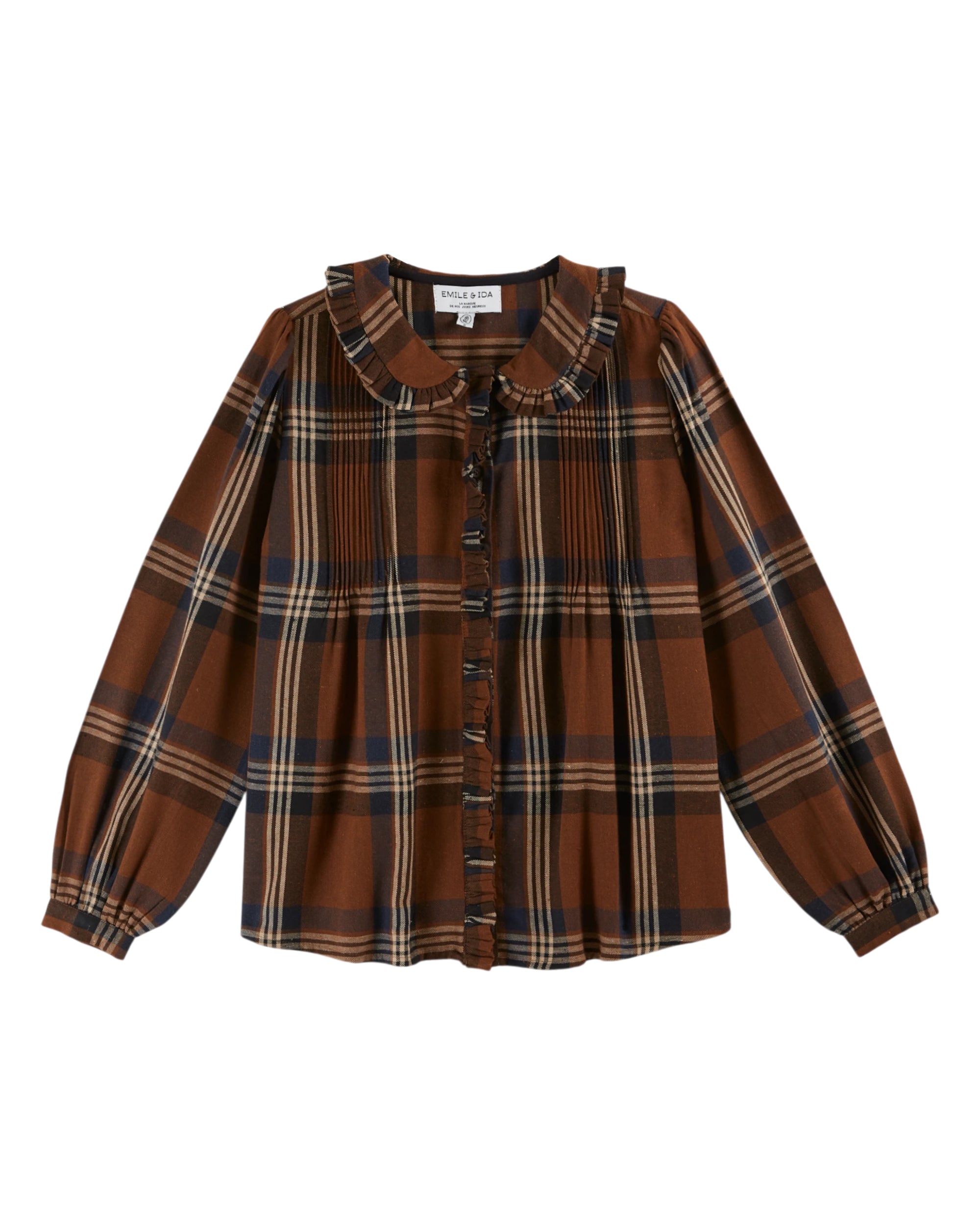 Brown Check Shirt
