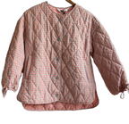 Bomber Quilted Pink Jacket