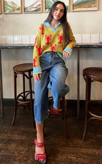 Load image into Gallery viewer, Green Lobster Sweater
