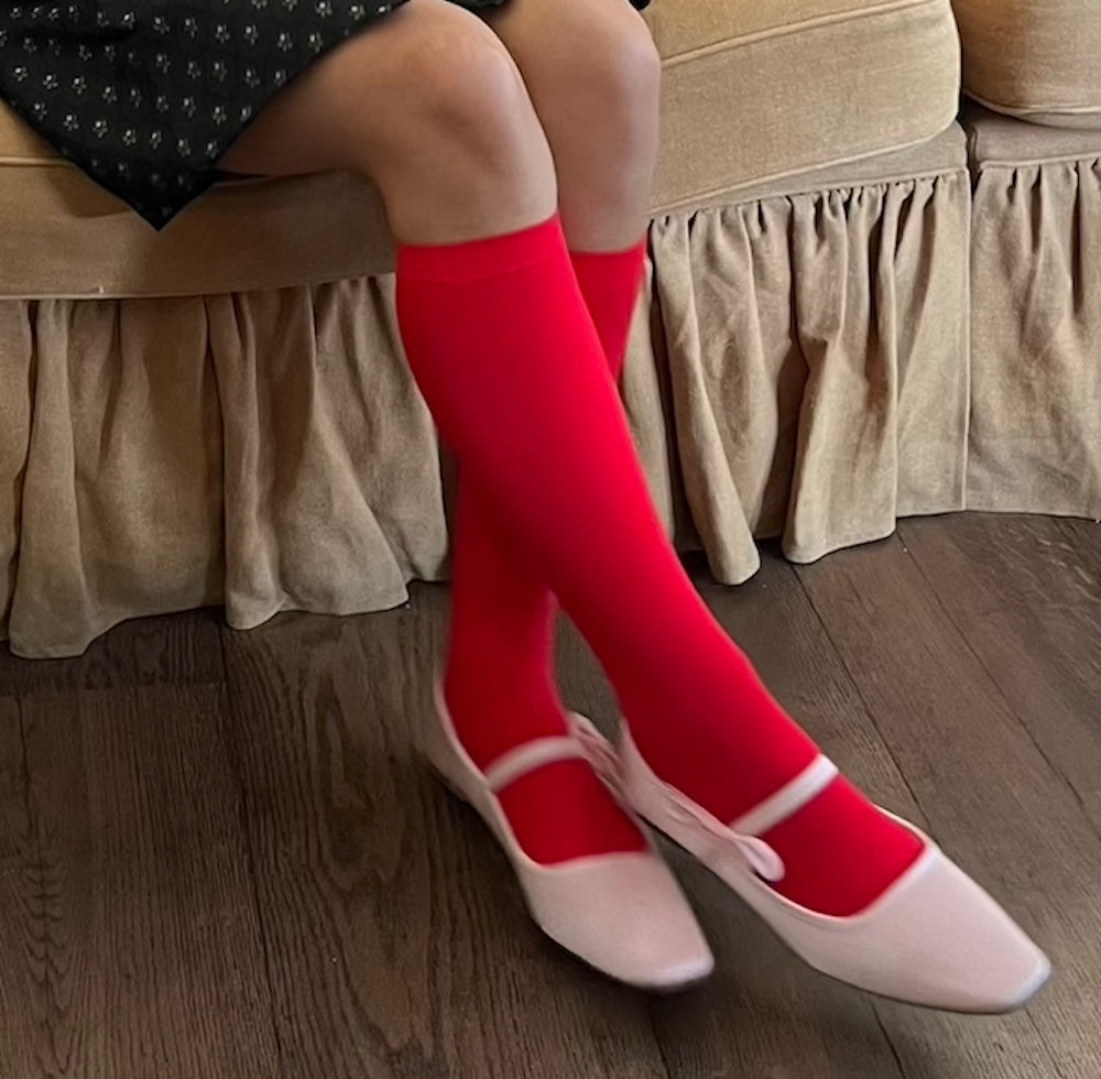 50 Denier Opaque Knee Highs
