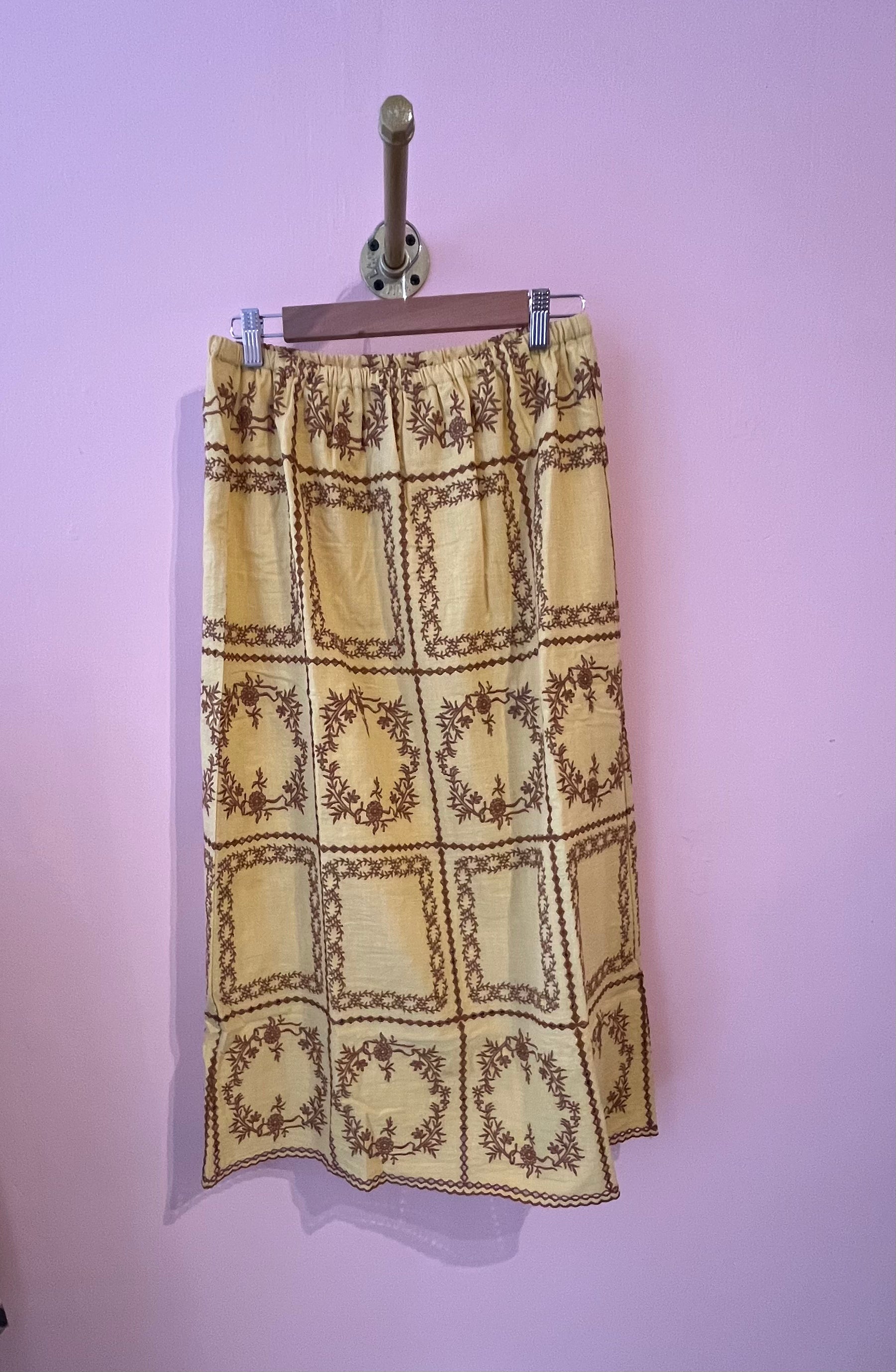 Adele Embroidered Skirt