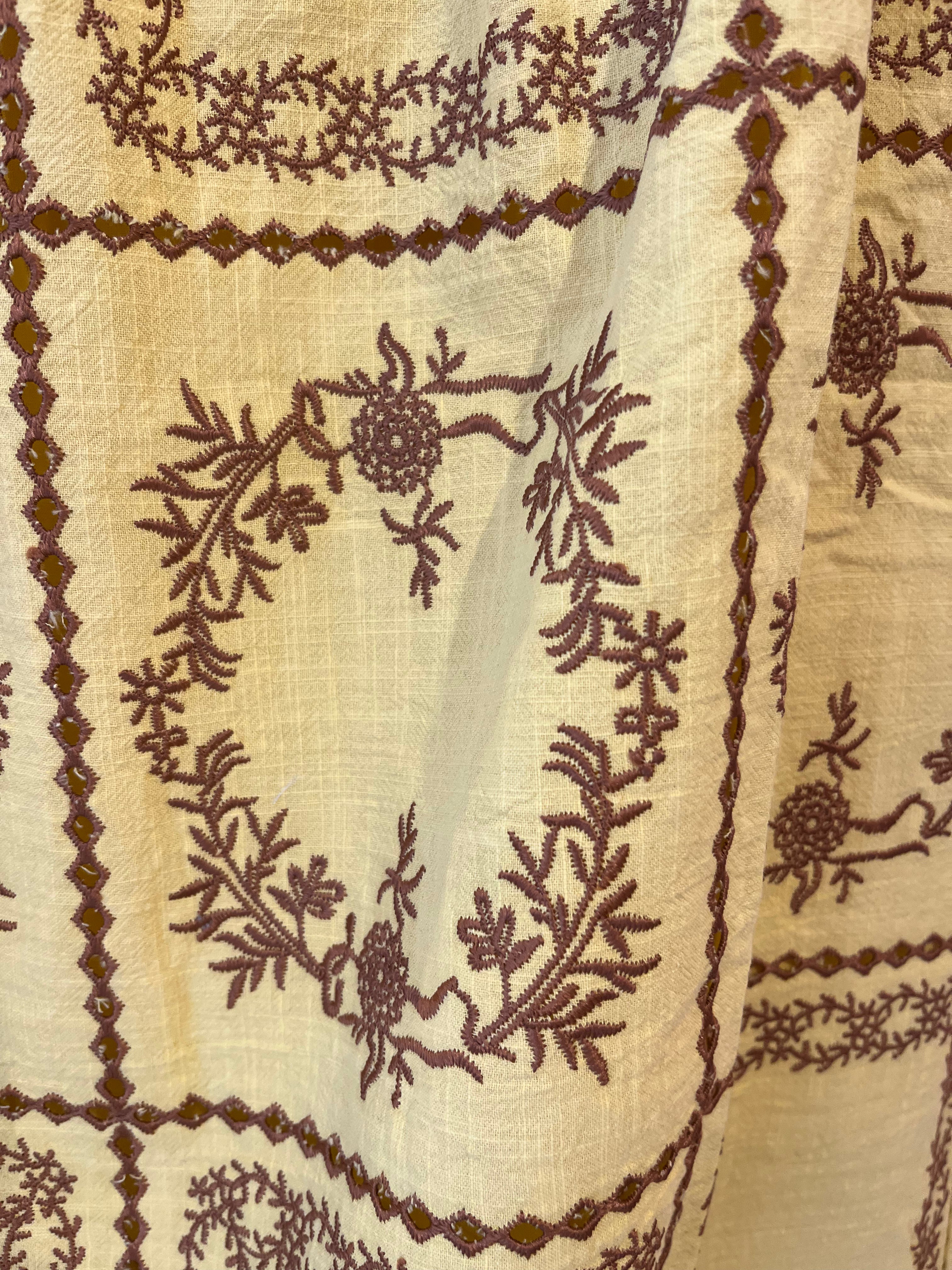 Adele Embroidered Skirt