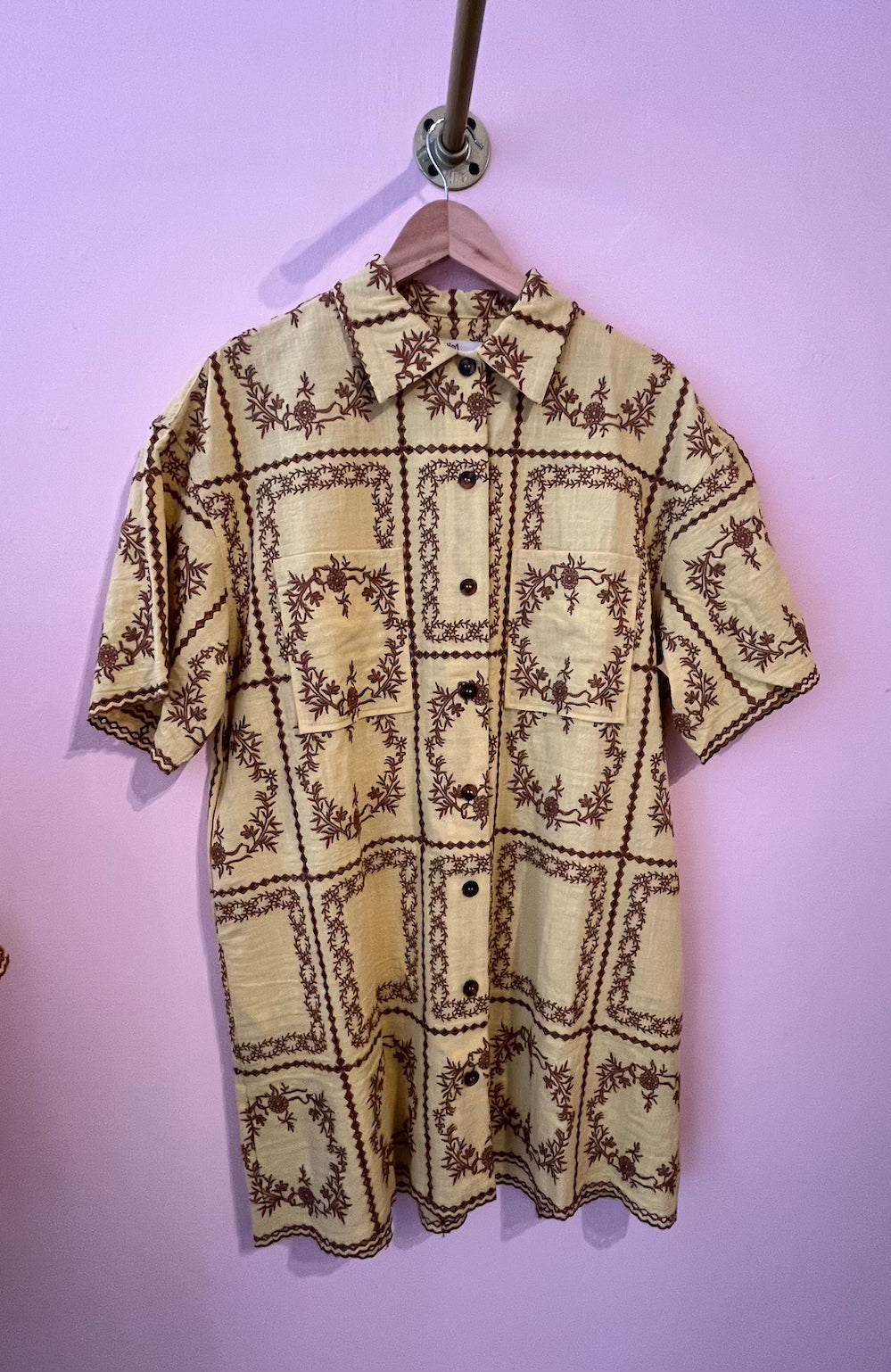 Palmito  Embroidered Dress