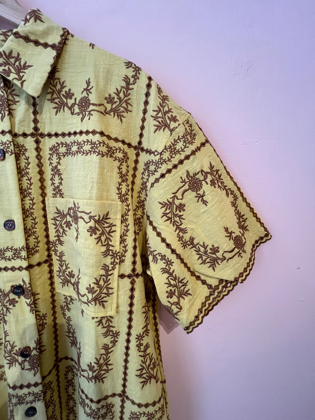 Palmito  Embroidered Dress