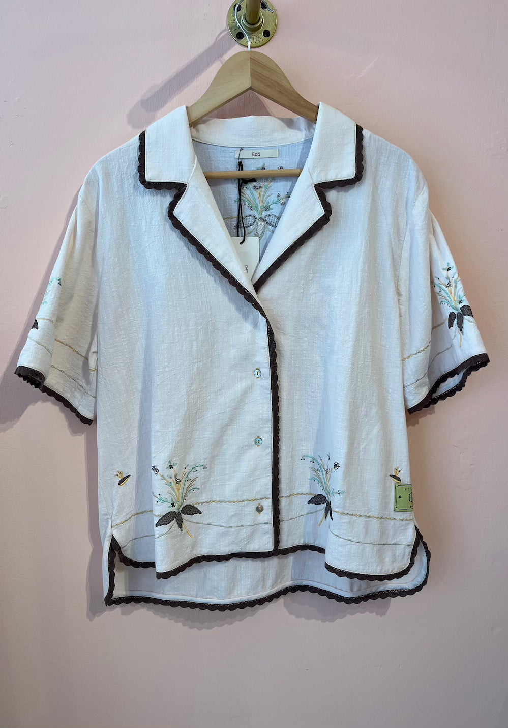 Adele Embroidered Shirt