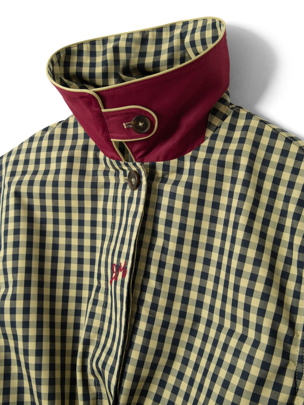 Myrtle Check Raincoat