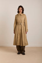 Sofia pleated Trench Coat coming soon