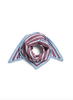 Knitted Triangle Scarf