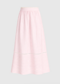 Pink Striped Maxi Skirt