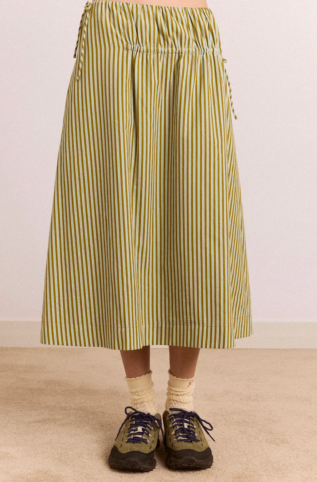 Caspia Stripe Skirt