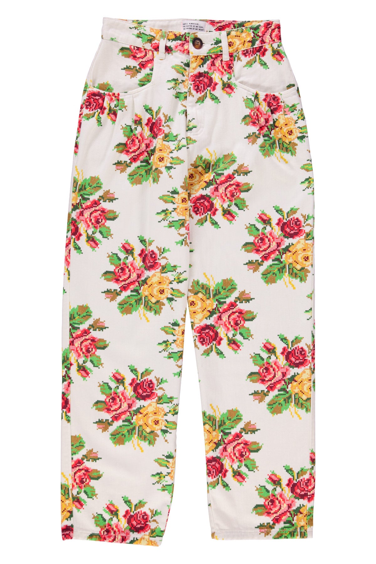Multi  Floral Trousers