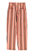 Light Pink Striped Trousers