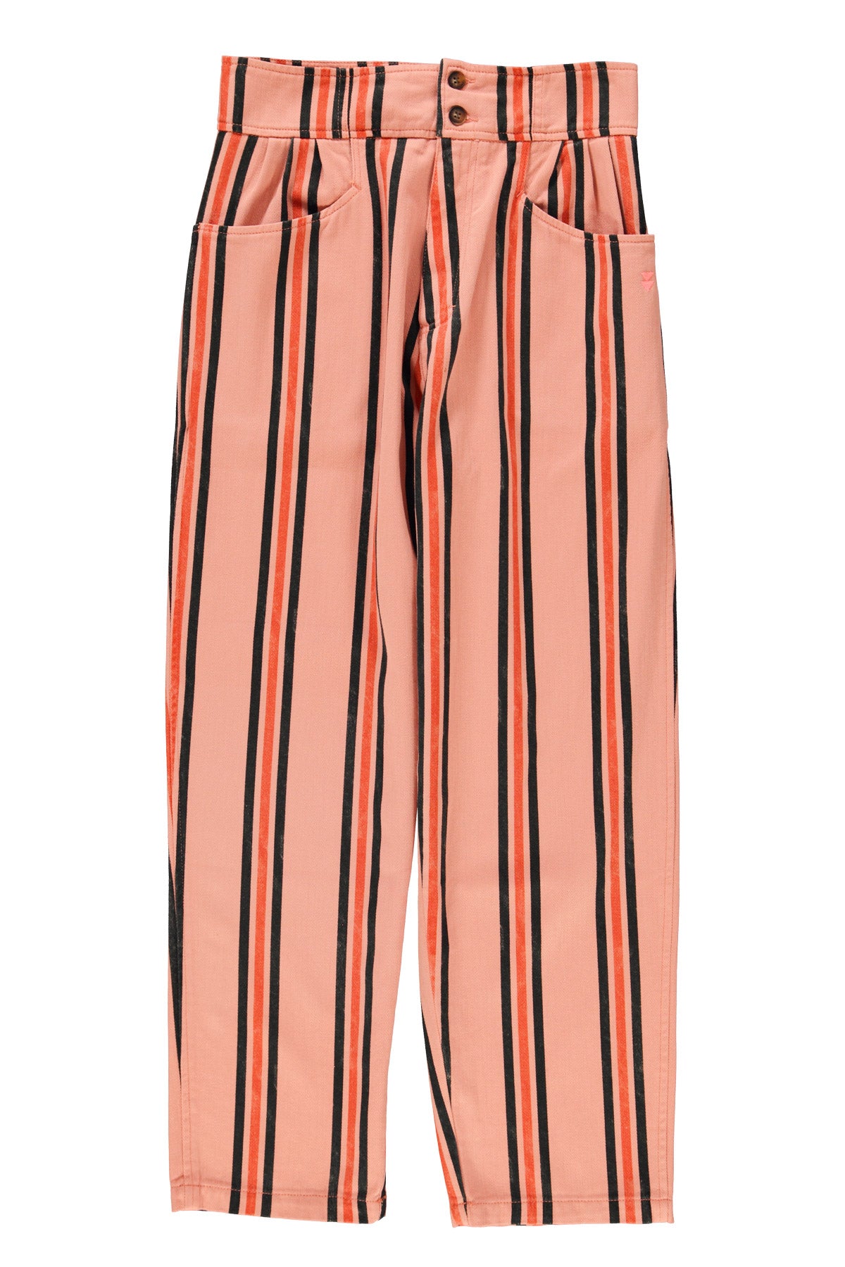 Light Pink Striped Trousers