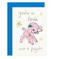 Psycho in Love Card