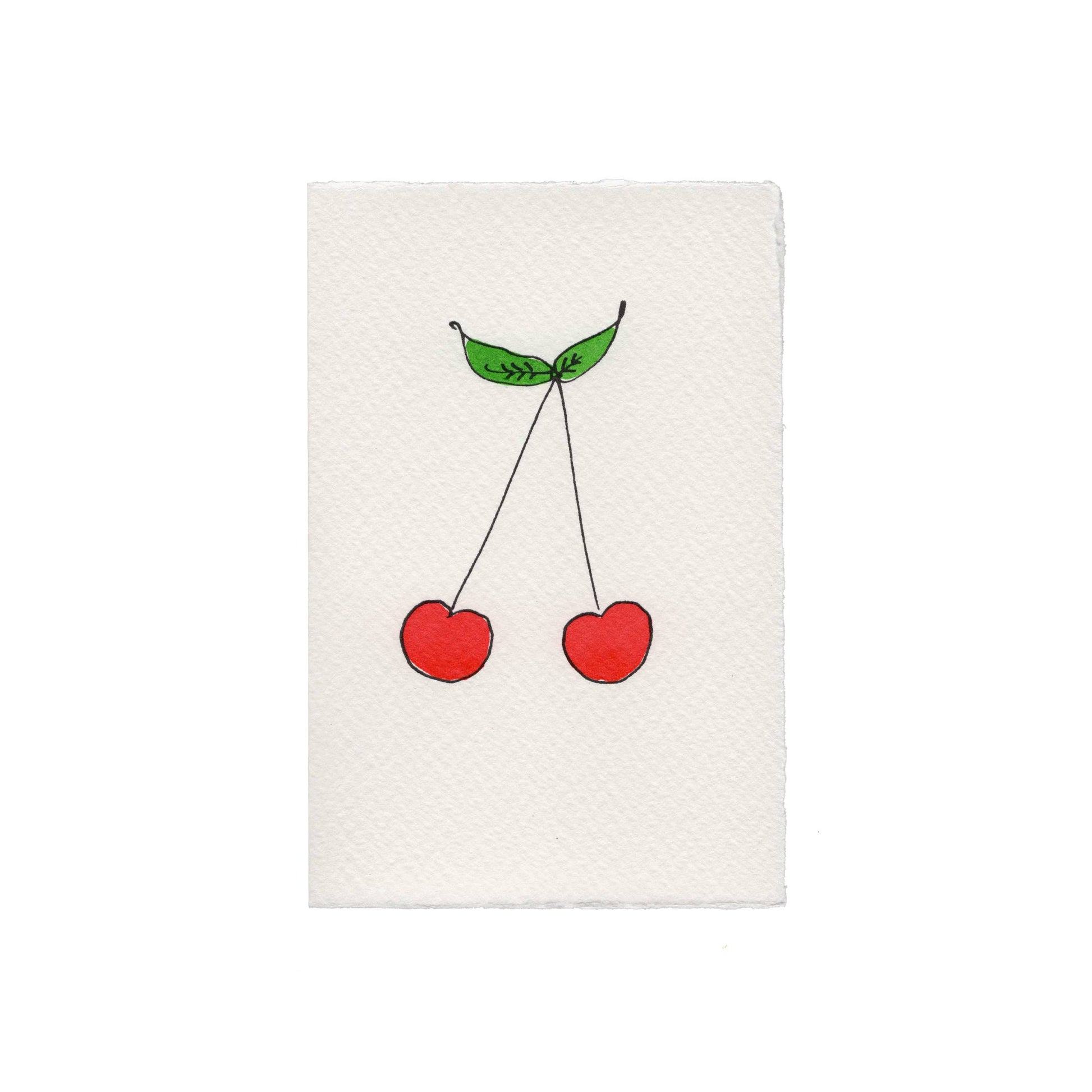 Cherries Valentine Card