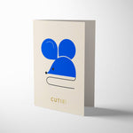Load image into Gallery viewer, Cutie Mouse Greeting Card
