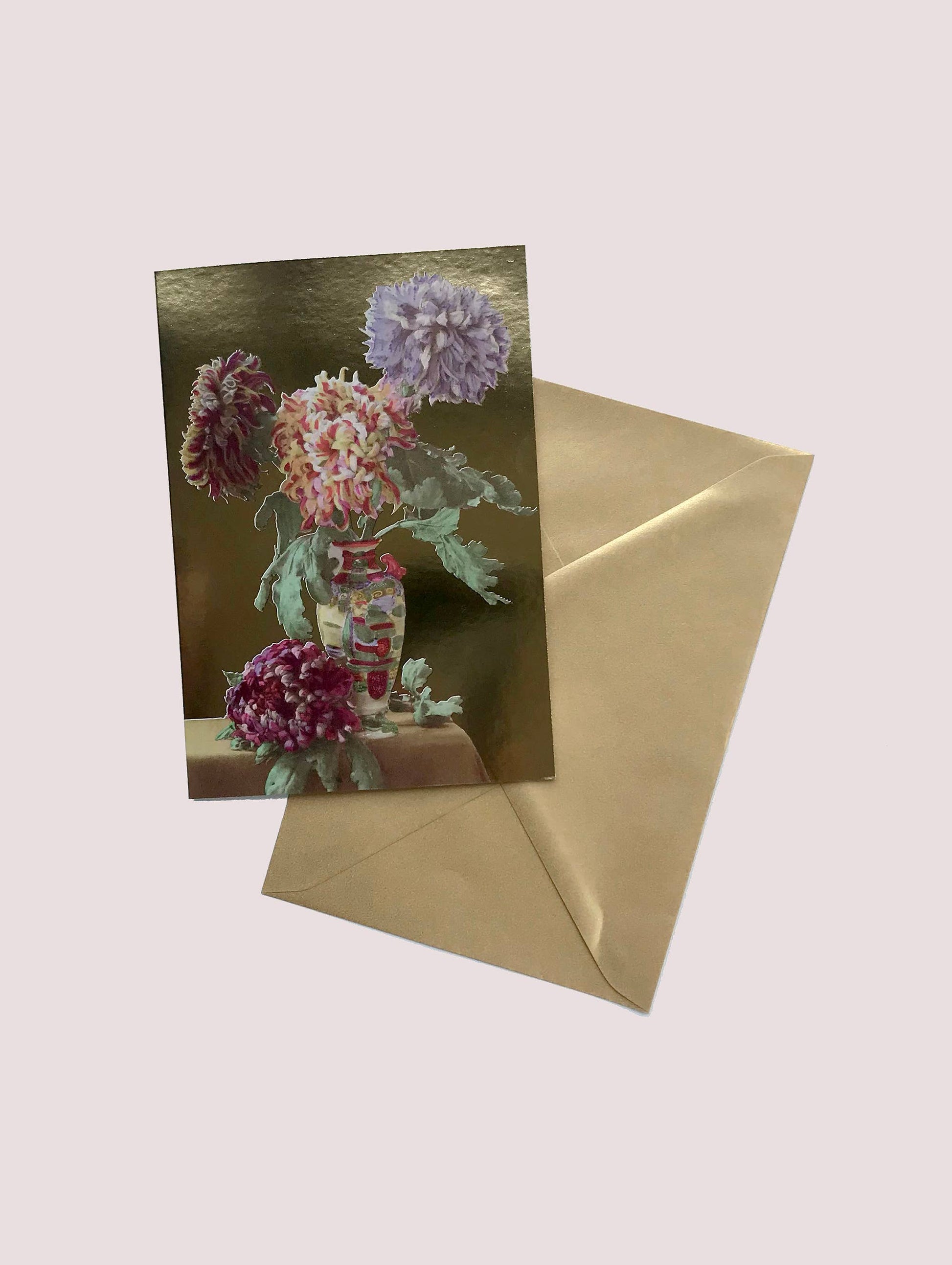CHRYSANTHEMUMS GREETING CARD