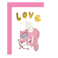 Cat Love, Valentine's Card