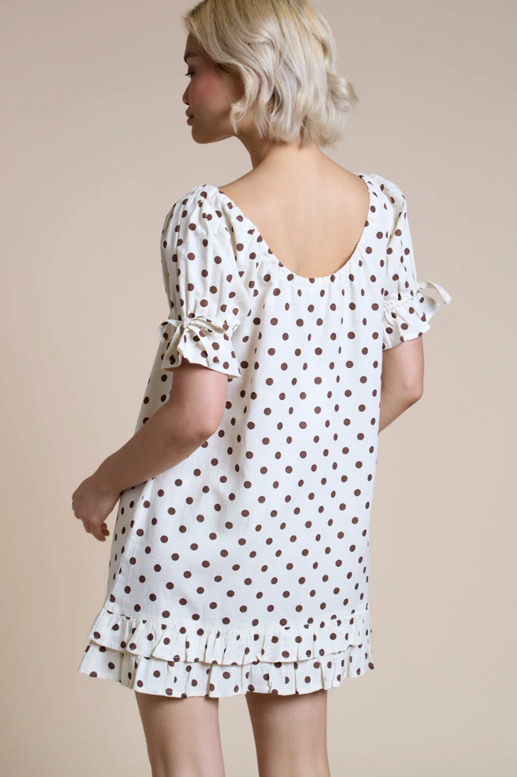 Polkadot Baby Doll Dress