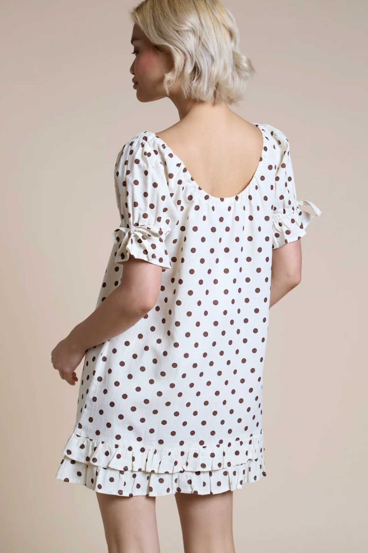 Polkadot Baby Doll Dress