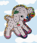 Little Lamb Glitter Sticker
