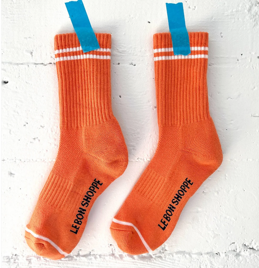 Boyfriend Socks Orange