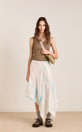 Embroidered Hanky Skirt