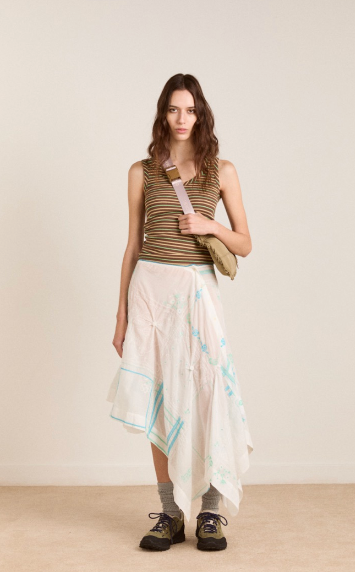 Embroidered Hanky Skirt