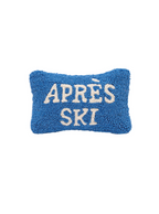 Apres Ski Hooked Wool Pillow