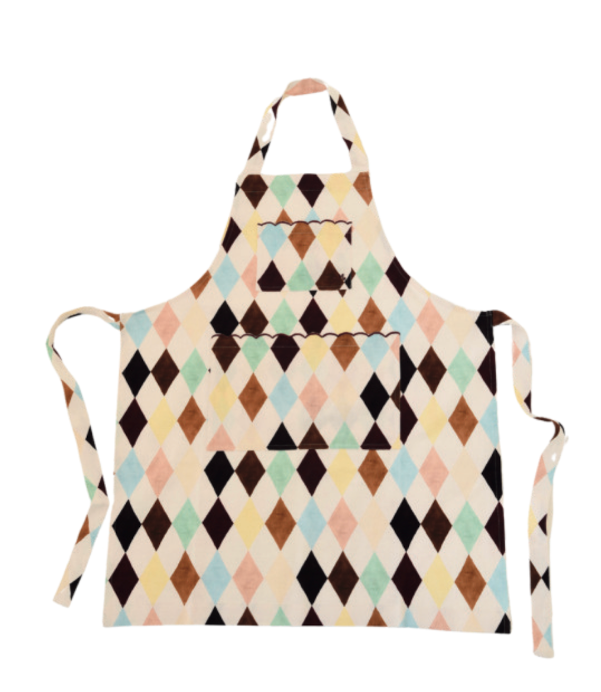 Damson Madder Harlequin Apron