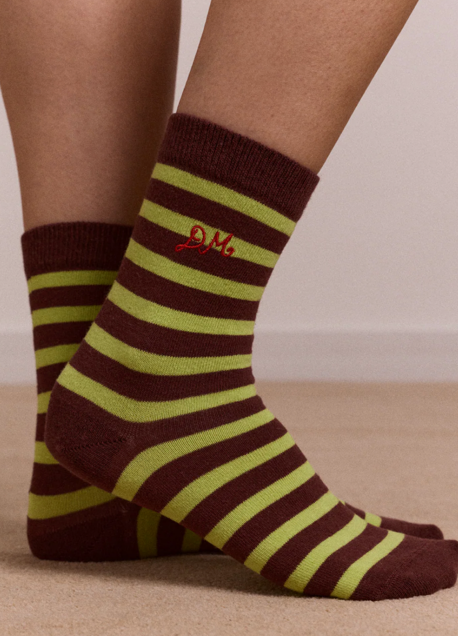 2 Pack Choc & Avocado Socks