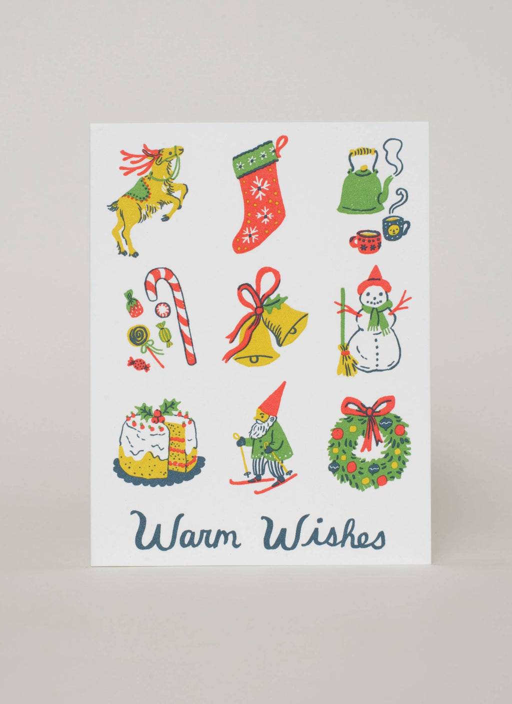 Warm Wishes Greeting Card