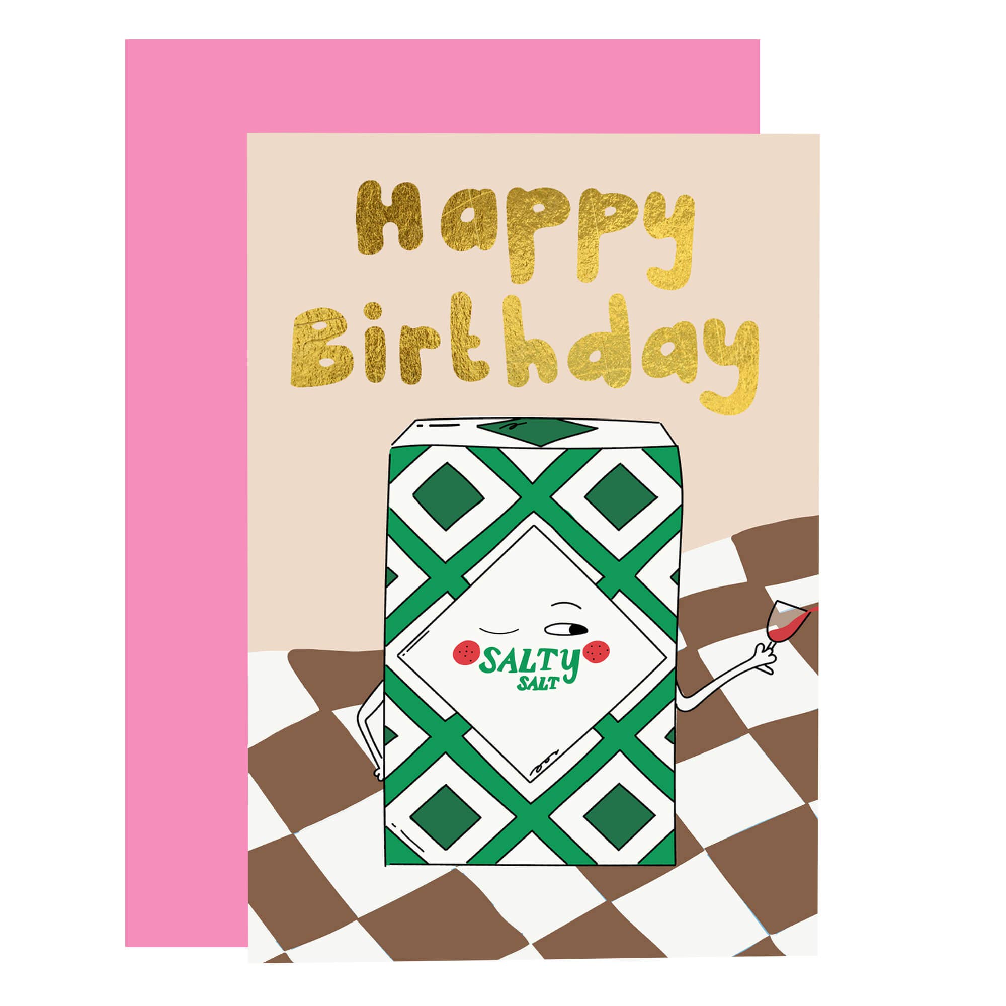 Salty Salt - Birthday Card