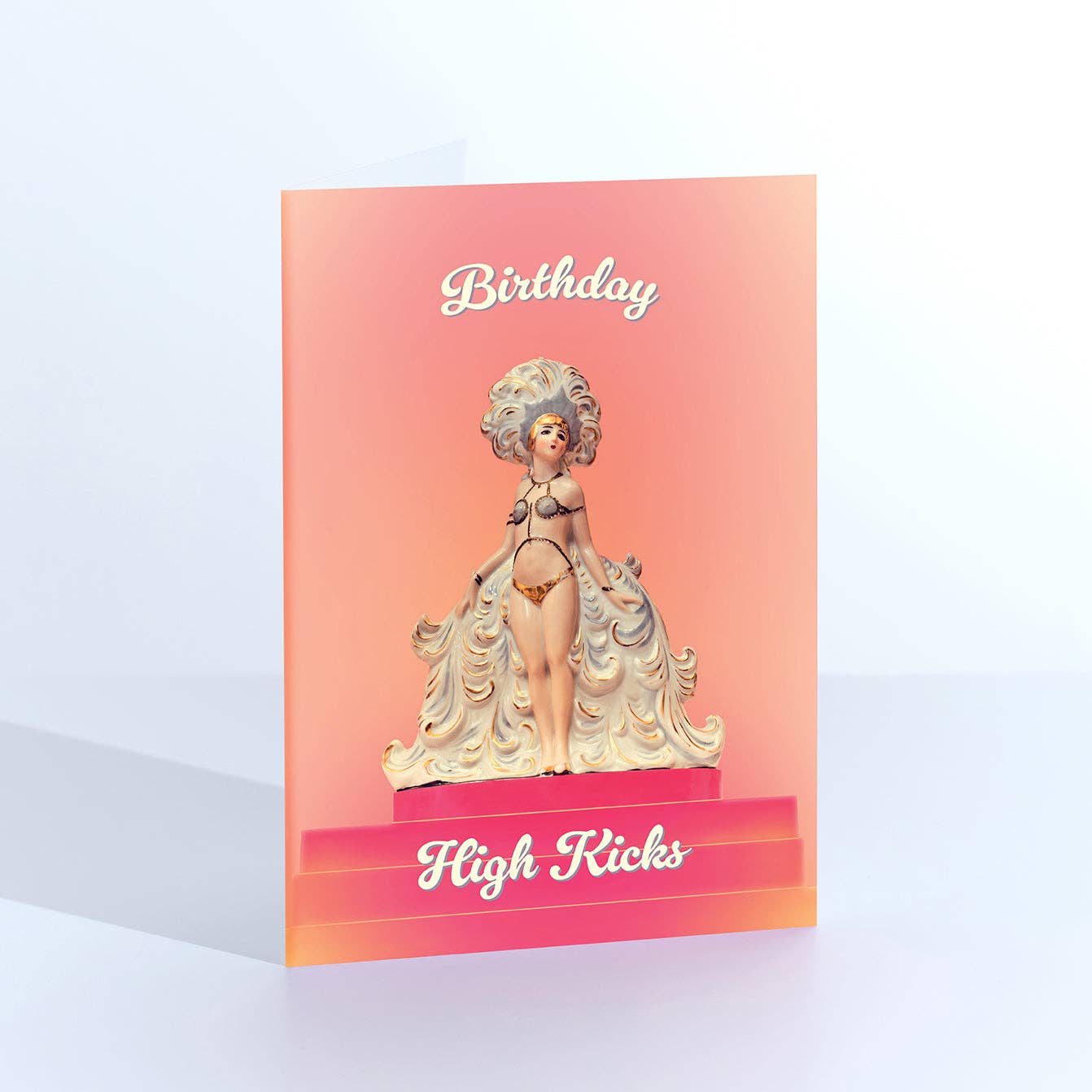 Birthday High Kicks Card