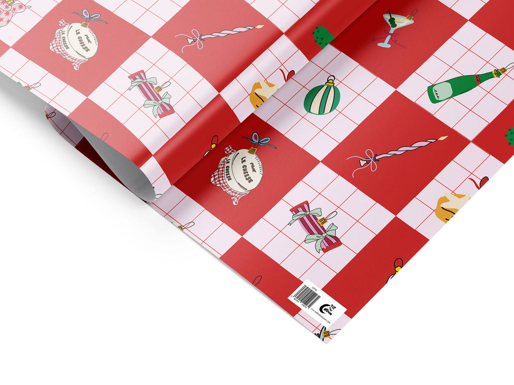 Christmas Baubles Wrap