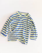 Confusion Corner Top Blue/Lime