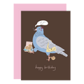 Pigeon Greeting Card