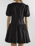 Black Corset Mini Dress