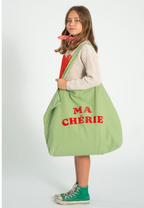 Green Cherry Tote Bag