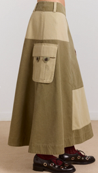 Marcelle Barn Midi Skirt
