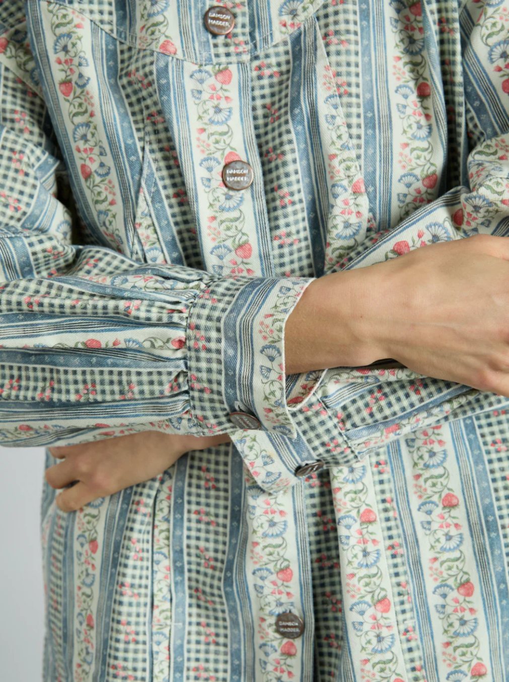Baxter Patchwork Shirt Jacket
