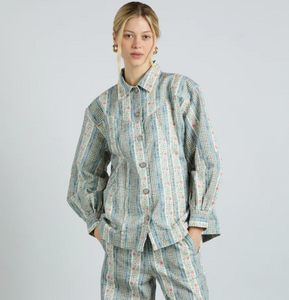 Baxter Patchwork Shirt Jacket