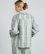 Load image into Gallery viewer, Baxter Patchwork Shirt Jacket
