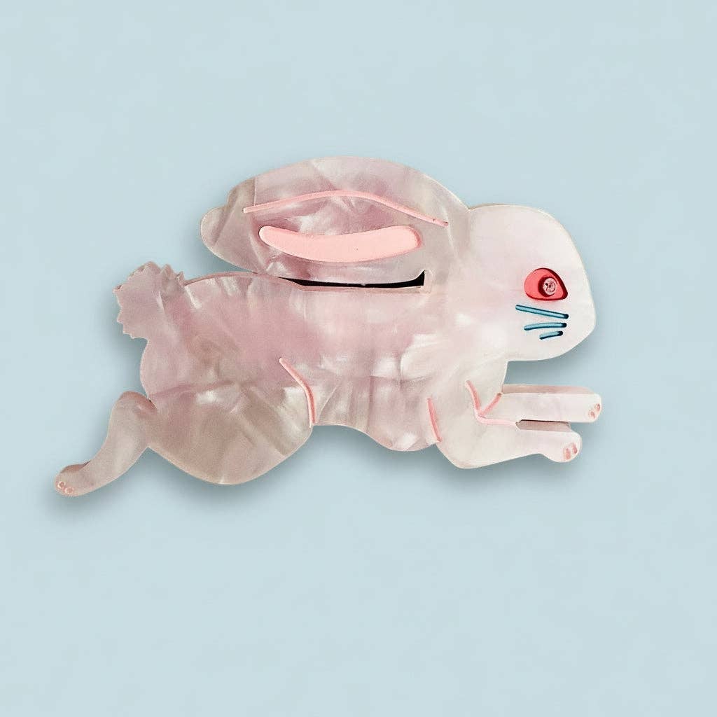 Bunny Pink Hair Barrette
