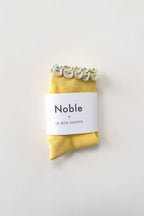 Petite Ruffled Socks BUTTER / BABY BLUE