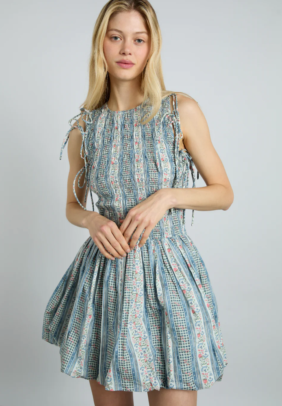 Becca Bubble Mini Dress