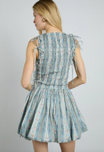 Load image into Gallery viewer, Becca Bubble Mini Dress
