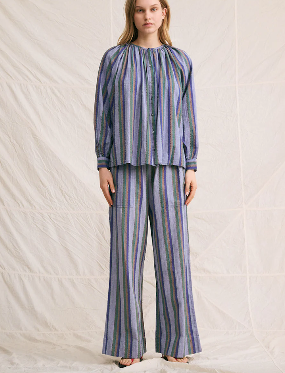Striped Belem Pants